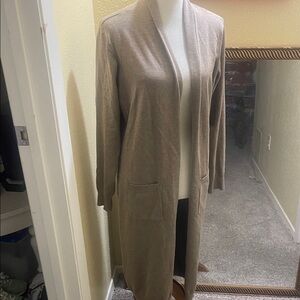 Grace Karin Women's Long Cardigan - Tan